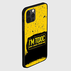 Чехол для iPhone 12 Pro Max Toxic, цвет: 3D-черный — фото 2