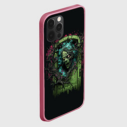 Чехол для iPhone 12 Pro Max Дверь в загробный мир, цвет: 3D-малиновый — фото 2