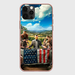 Чехол для iPhone 12 Pro Max Far Cry, цвет: 3D-светло-розовый