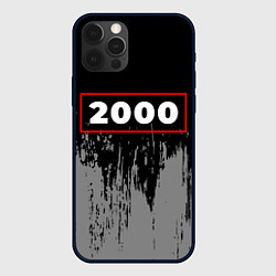 Чехол для iPhone 12 Pro Max 2000 - в красной рамке на темном, цвет: 3D-черный