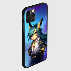 Чехол для iPhone 12 Pro Max Genshin Pokеmon, цвет: 3D-черный — фото 2