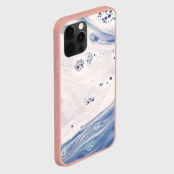 Чехол для iPhone 12 Pro Max Мыльная Текстура, цвет: 3D-светло-розовый — фото 2
