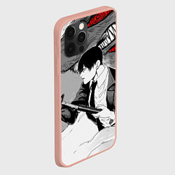 Чехол для iPhone 12 Pro Max Аки и демон лис, цвет: 3D-светло-розовый — фото 2