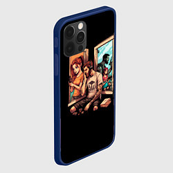 Чехол для iPhone 12 Pro Max Фантазии, цвет: 3D-тёмно-синий — фото 2