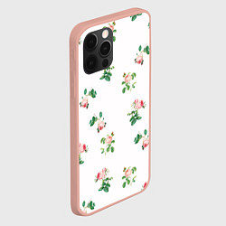 Чехол для iPhone 12 Pro Max Rose garden, цвет: 3D-светло-розовый — фото 2