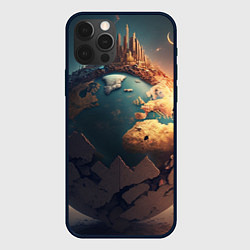 Чехол для iPhone 12 Pro Max Чудесный мир и волшебный город, цвет: 3D-черный