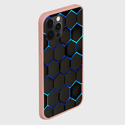 Чехол для iPhone 12 Pro Max Stone slab, цвет: 3D-светло-розовый — фото 2