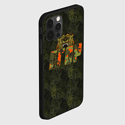 Чехол для iPhone 12 Pro Max Егор камуфляж, цвет: 3D-черный — фото 2