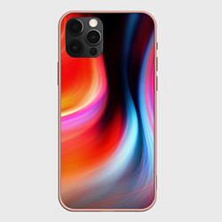 Чехол iPhone 12 Pro Max Радужные волны