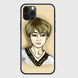 Чехол для iPhone 12 Pro Max Айдол Тэхён, цвет: 3D-черный