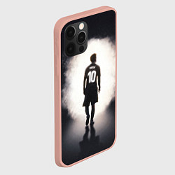 Чехол для iPhone 12 Pro Max Leo Messi 10, цвет: 3D-светло-розовый — фото 2