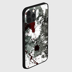 Чехол для iPhone 12 Pro Max Кровь и чернила, цвет: 3D-черный — фото 2