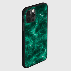 Чехол для iPhone 12 Pro Max Текстура воздушных частиц, цвет: 3D-черный — фото 2