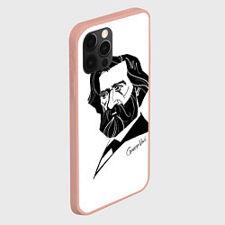 Чехол для iPhone 12 Pro Max Giuseppe Verdi, цвет: 3D-светло-розовый — фото 2