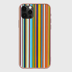 Чехол iPhone 12 Pro Max Абстрактное множество разноцветных листов