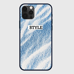 Чехол для iPhone 12 Pro Max Мой стиль, цвет: 3D-черный