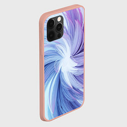 Чехол для iPhone 12 Pro Max Вихрь красок, цвет: 3D-светло-розовый — фото 2
