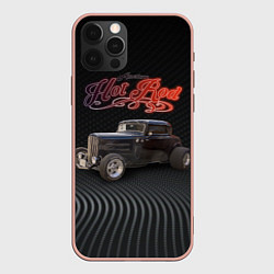 Чехол для iPhone 12 Pro Max Хот род на базе Ford модель B 1932 года, цвет: 3D-светло-розовый