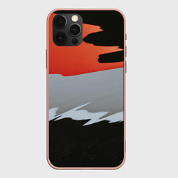 Чехол iPhone 12 Pro Max Тройной стиль цветов