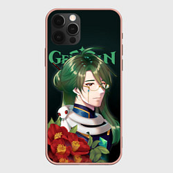 Чехол iPhone 12 Pro Max Genshin Impact Baizhu