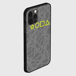 Чехол для iPhone 12 Pro Max Ребус - жопа, цвет: 3D-черный — фото 2