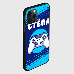 Чехол для iPhone 12 Pro Max Стёпа геймер, цвет: 3D-черный — фото 2