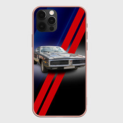 Чехол iPhone 12 Pro Max Американский маслкар Dodge Charger