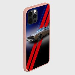 Чехол для iPhone 12 Pro Max Американский автомобиль 1980 года Buick LeSabre, цвет: 3D-светло-розовый — фото 2