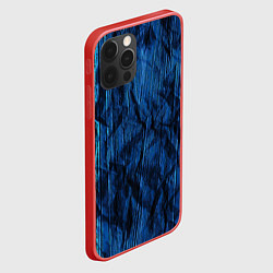 Чехол для iPhone 12 Pro Max Смешение красок, цвет: 3D-красный — фото 2