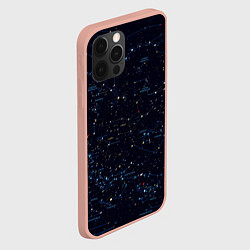 Чехол для iPhone 12 Pro Max Звездное небо созвездия, цвет: 3D-светло-розовый — фото 2