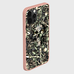 Чехол для iPhone 12 Pro Max Голодный камуфляж, цвет: 3D-светло-розовый — фото 2