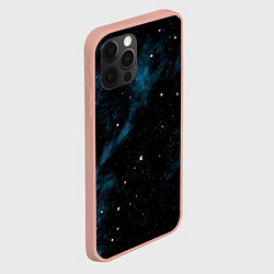 Чехол для iPhone 12 Pro Max Мрачная галактика, цвет: 3D-светло-розовый — фото 2