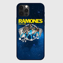 Чехол для iPhone 12 Pro Max Ramones Road to ruin, цвет: 3D-черный