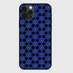 Чехол для iPhone 12 Pro Max Ясна3 - Небесная структура, цвет: 3D-черный