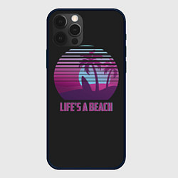 Чехол для iPhone 12 Pro Max Lifes a beach, цвет: 3D-черный