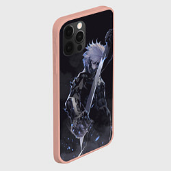Чехол для iPhone 12 Pro Max Metal Gear Rising - В дыму, цвет: 3D-светло-розовый — фото 2