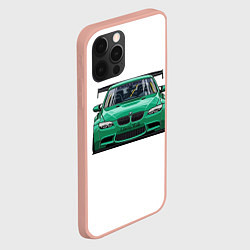 Чехол для iPhone 12 Pro Max BMW Liberty Walk, цвет: 3D-светло-розовый — фото 2