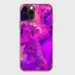 Чехол iPhone 12 Pro Max Пурпурный стиль
