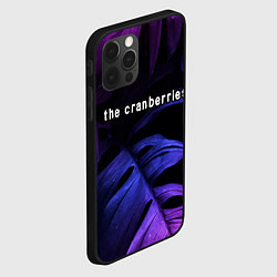 Чехол для iPhone 12 Pro Max The Cranberries neon monstera, цвет: 3D-черный — фото 2