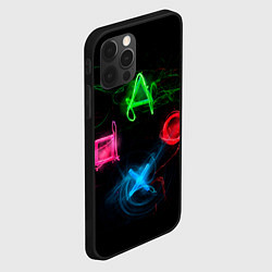 Чехол для iPhone 12 Pro Max Кнопки геймпадов, цвет: 3D-черный — фото 2