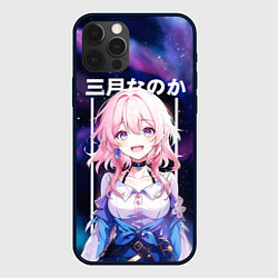 Чехол для iPhone 12 Pro Max March 7th Honkai, цвет: 3D-черный