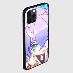 Чехол для iPhone 12 Pro Max Хонкай Стар Рейл: Байлу, цвет: 3D-черный — фото 2