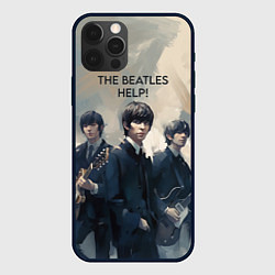 Чехол для iPhone 12 Pro Max The Beatles - Help, цвет: 3D-черный