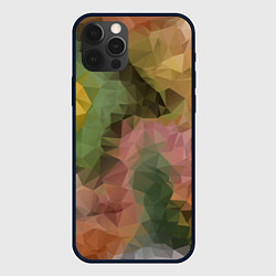 Чехол для iPhone 12 Pro Max Абстрактный узорчик, цвет: 3D-черный