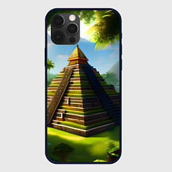 Чехол iPhone 12 Pro Max Пирамида индейцев майя
