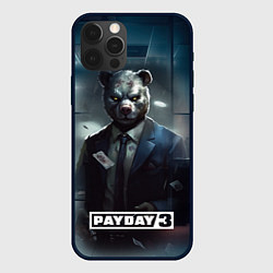 Чехол для iPhone 12 Pro Max Payday 3 bear, цвет: 3D-черный