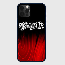 Чехол для iPhone 12 Pro Max Aerosmith red plasma, цвет: 3D-черный