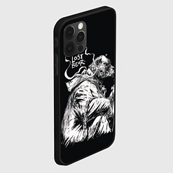 Чехол для iPhone 12 Pro Max Последний медведь самурай, цвет: 3D-черный — фото 2
