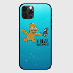 Чехол iPhone 12 Pro Max Nirvana - Simpson