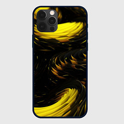 Чехол iPhone 12 Pro Max Gold black